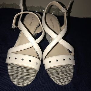 Brand New Calvin Klein Wedge Sandals